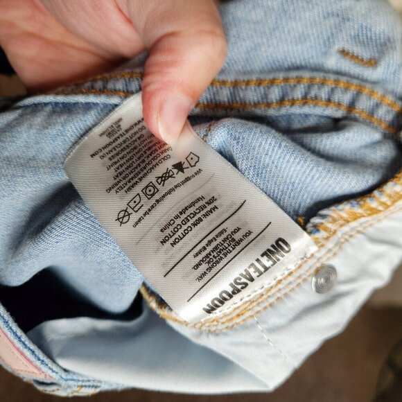 ONE TEASPOON FLEETWOOD ARTISTE CHARLIE SLIM HIGH WAIST FLARED JEANS - Picture 8 of 8